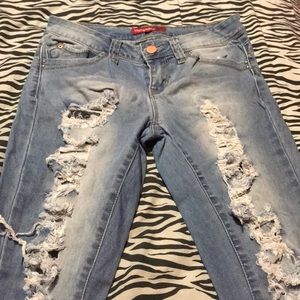 Ripped jeans